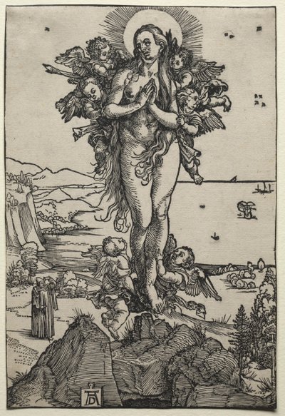 Maria Magdaleenan ekstaasi, 1501-1504. tekijältä Albrecht Dürer