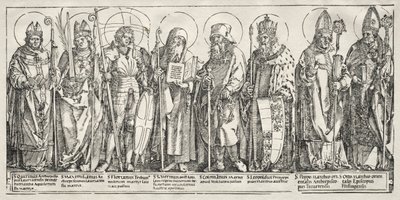 Itävallan kahdeksan pyhää tekijältä Albrecht Dürer