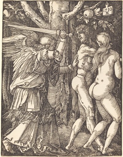Karkottaminen paratiisista tekijältä Albrecht Dürer