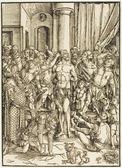 The Flagellation, The Large Passion tekijältä Albrecht Dürer