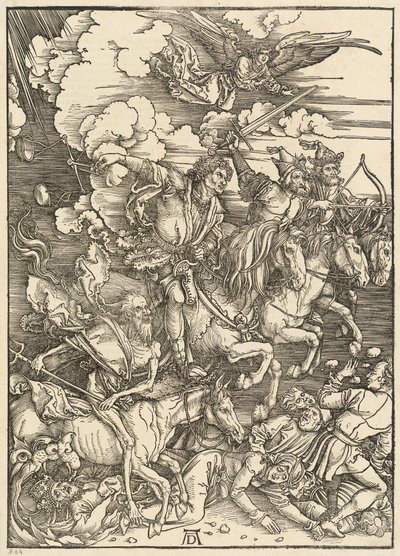 Neljä hevosmiestä tekijältä Albrecht Dürer