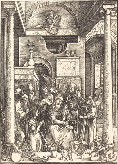Neitsyen kirkkaus tekijältä Albrecht Dürer