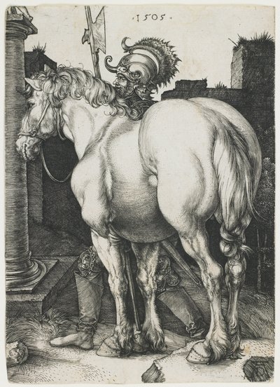 Suuri hevonen tekijältä Albrecht Dürer