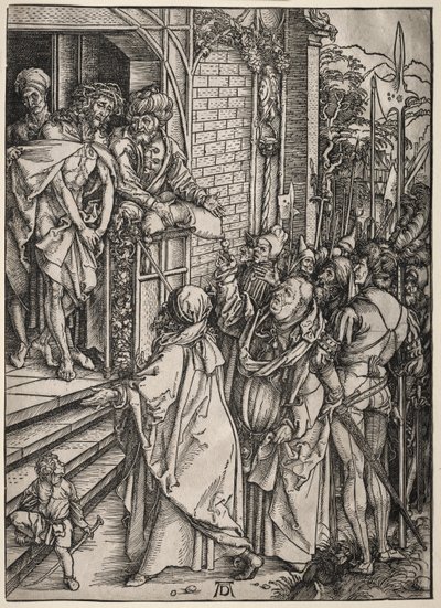 Suuri intohimo: Kristus näytettiin ihmisille. tekijältä Albrecht Dürer