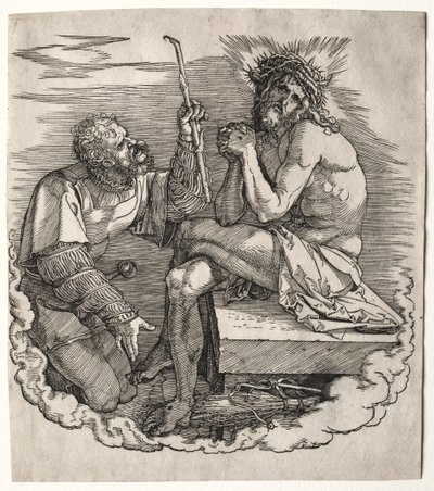Suuri intohimo: otsikkosivu - Kristus, surujen mies. tekijältä Albrecht Dürer