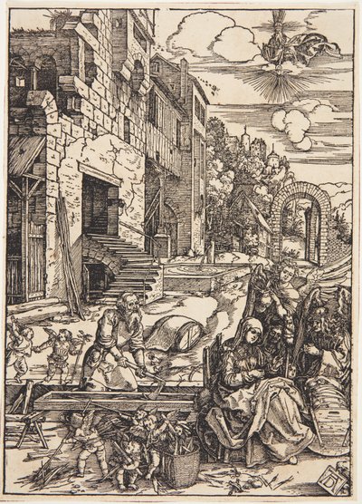 Pyhä perhe Egyptissä tekijältä Albrecht Dürer