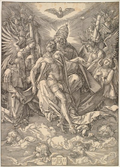 Pyhä kolminaisuus tekijältä Albrecht Dürer