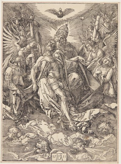 Pyhä kolminaisuus tekijältä Albrecht Dürer