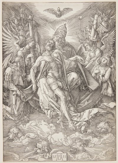 Pyhä kolminaisuus tekijältä Albrecht Dürer