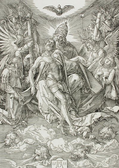 Pyhä kolminaisuus tekijältä Albrecht Dürer