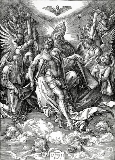 Pyhä kolminaisuus, 1511 tekijältä Albrecht Dürer