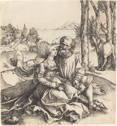 Huonosti valikoitunut pariskunta tekijältä Albrecht Dürer