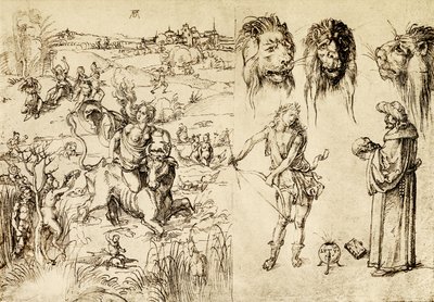 Europan kidnappaus tekijältä Albrecht Dürer