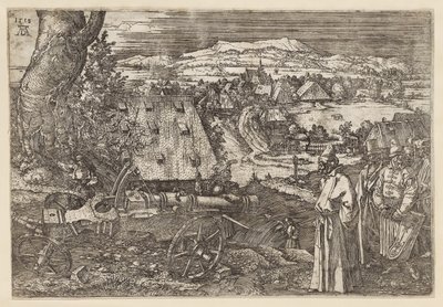 Maisema ja tykki tekijältä Albrecht Dürer