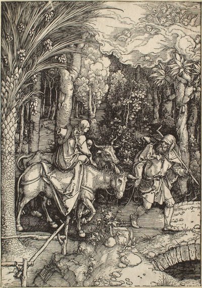 Neitsyt Marian elämä: Pako Egyptiin tekijältä Albrecht Dürer