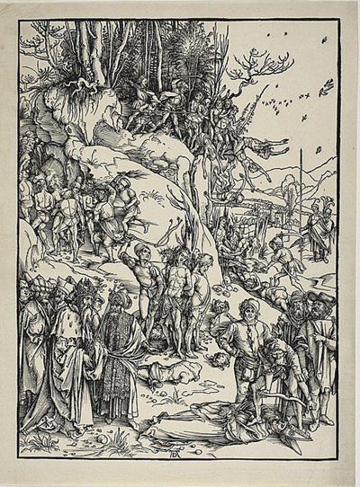 Kymmenentuhannen marttyyrikuolema tekijältä Albrecht Dürer