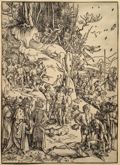 Kymmenentuhannen marttyyrikuolema tekijältä Albrecht Dürer
