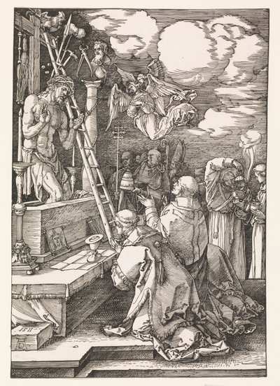 Pyhän Gregorin messu tekijältä Albrecht Dürer