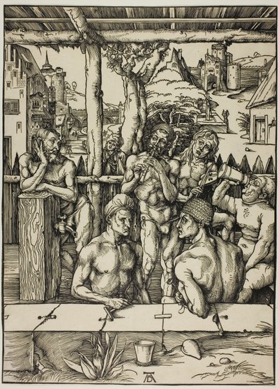 Miesten kylpylä tekijältä Albrecht Dürer