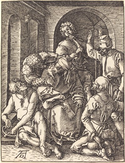 Kristuksen pilkkaaminen tekijältä Albrecht Dürer