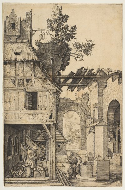 Syntymä, 1504. tekijältä Albrecht Dürer
