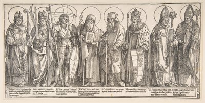 Itävallan suojeluspyhät 1515-1517. tekijältä Albrecht Dürer