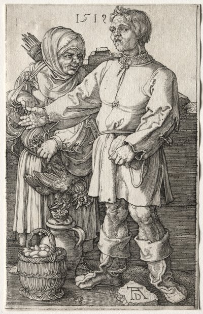 Talonpojat torilla tekijältä Albrecht Dürer