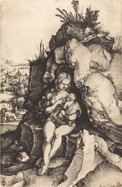 Pyhän Johannes Chrysostomosin katumus, n. 1497. tekijältä Albrecht Dürer