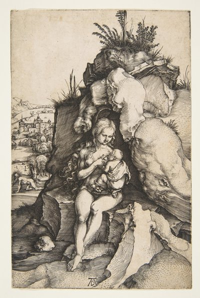 Pyhän Johannes Chrysostomosin katumus, n. 1496. tekijältä Albrecht Dürer