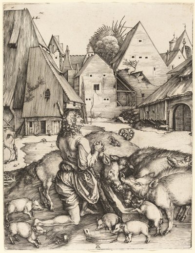 Tuhlaajapoika tekijältä Albrecht Dürer