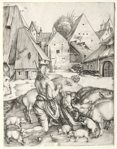Tuhlaajapoika tekijältä Albrecht Dürer