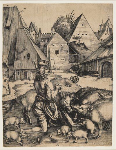 Tuhlaajapoika tekijältä Albrecht Dürer