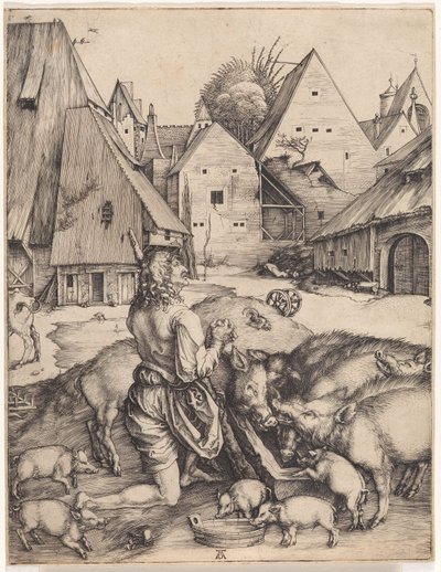 Tuhlaajapoika tekijältä Albrecht Dürer