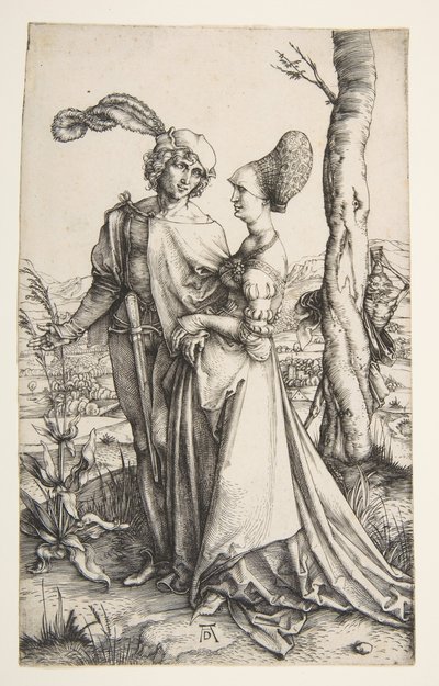 Promenade, n. 1498. tekijältä Albrecht Dürer