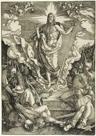 Ylösnousemus Suuresta kärsimyksestä tekijältä Albrecht Dürer