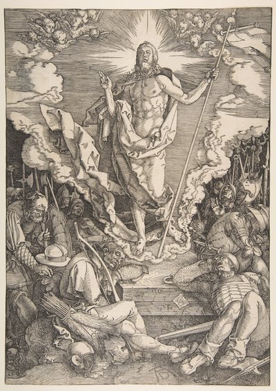 The Resurrection.n.d. tekijältä Albrecht Dürer
