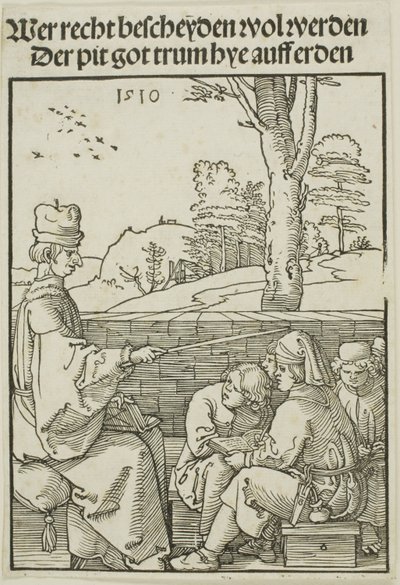Koulun opettaja tekijältä Albrecht Dürer