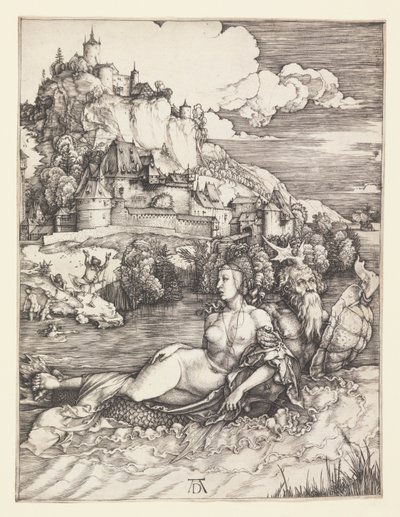 Merihirviö tekijältä Albrecht Dürer
