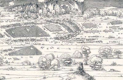 Linnoituksen II piiritys, 1527 1906 tekijältä Albrecht Dürer