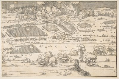 Linnoituksen piiritys.n.d. tekijältä Albrecht Dürer