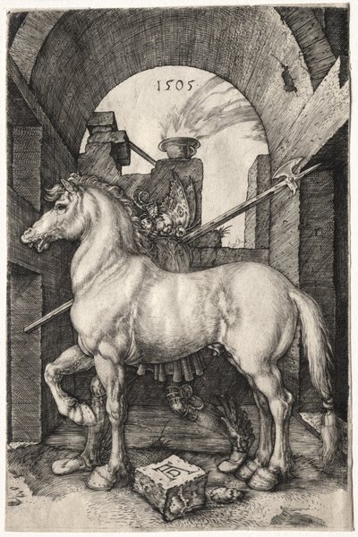 Pieni Hevonen tekijältä Albrecht Dürer