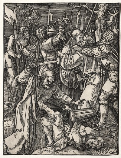 Pieni kärsimys: Kristuksen pettäminen. tekijältä Albrecht Dürer