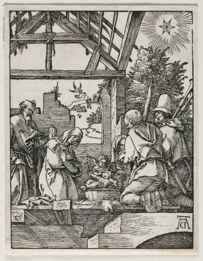 Pieni intohimo: Syntymä. tekijältä Albrecht Dürer