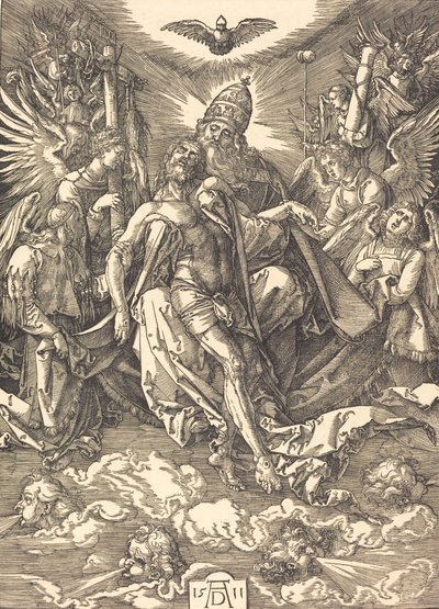 Kolminaisuus, 1511. tekijältä Albrecht Dürer