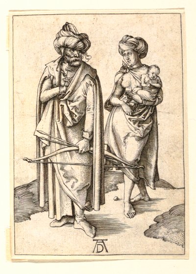 Turkkilainen perhe tekijältä Albrecht Dürer