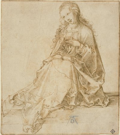 Neitsyt ilmestys tekijältä Albrecht Dürer