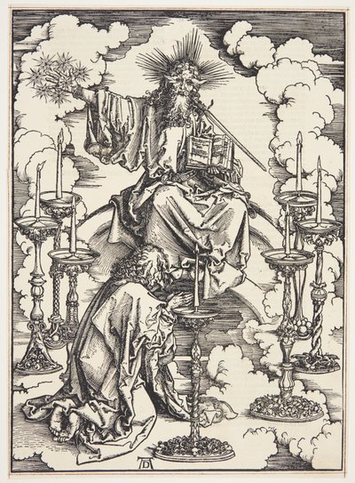 Seitsemän kynttilänjalan visio tekijältä Albrecht Dürer
