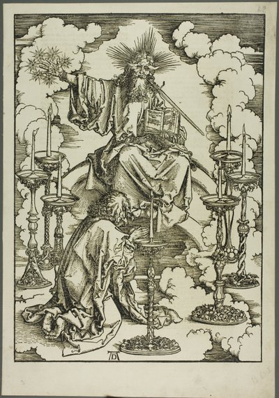 Seitsemän kynttilänjalan visio, The Apocalypse tekijältä Albrecht Dürer