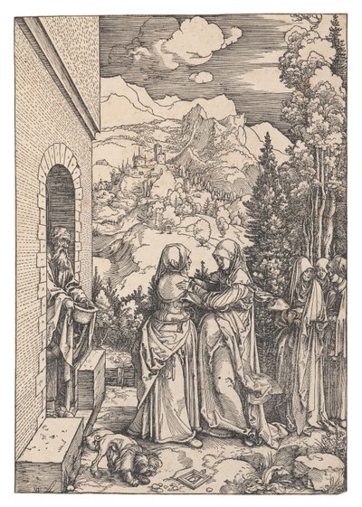 Vierailu, 1503. tekijältä Albrecht Dürer