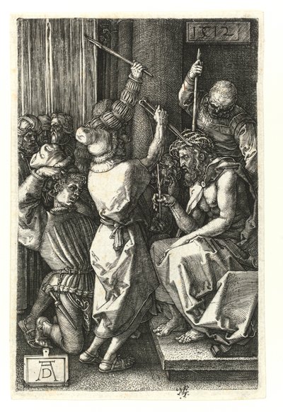 Orjantappurien kruunaus, 1512 tekijältä Albrecht Dürer